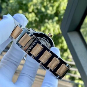 5 Bvlgari Solotempo Demi 18K Rose Gold Automatic 102053BB41