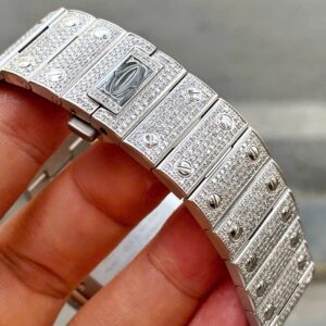 5 Cartier Santos Large De Cartier 39.8mm CRWSSA0062 Diamond