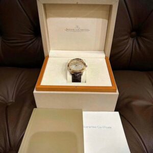 5 Jaeger-LeCoulter Master Control Date 18K Rose Gold Q1392420