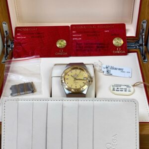 5 Omega Constellation 123.20.38.21.08.002 Demi 18k
