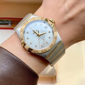 5 Omega Constellation Demi 18k Diamond 123.20.35.20.52.001
