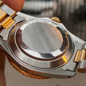 5 Rolex Submariner Dial Blue Steel Yellow Gold 18k 16613
