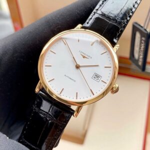 6 Longines Elegant Automatic L47878120 18K Rose Gold