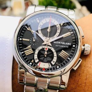6 Montblanc 102376 Chronograph Automatic Watch 44mm