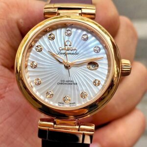 6 Omega DeVille 42563342055001 Ladymatic 34mm