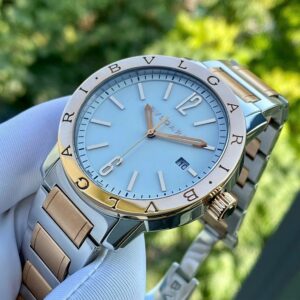 7 Bvlgari Solotempo Demi 18K Rose Gold Automatic 102053BB41
