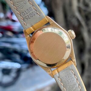 8 Rolex Lady DateJust 6517 18k Gold Diamond Automatic