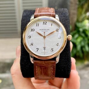 1 Montblanc Star Legacy Automatic 117577 Bezel 18k