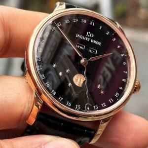 2 Jaquet Droz The Eclipse MoonPhase Black Enamel J012633202