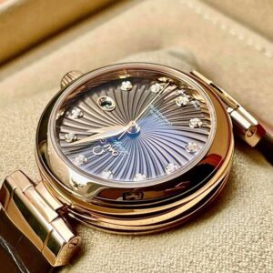 2 Omega DeVille Chocolate 425.63.34.20.55.001 Ladymatic