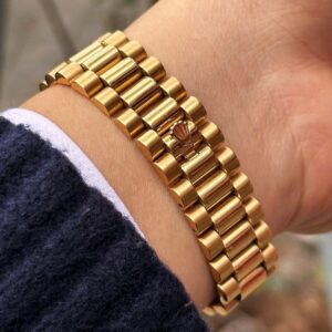 2 Rolex Day-Date 118238 18K Gold Diamond Automatic