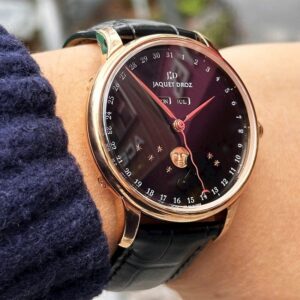 3 Jaquet Droz The Eclipse MoonPhase Black Enamel J012633202
