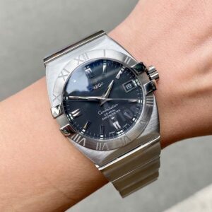 3 Omega Constellation 123.10.35.20.01.001 Co‑Axial Black 35mm