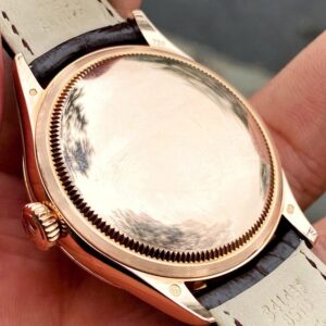 3 Rolex Cellini Time Black M50505-0026 18k Rose Gold Diamond