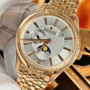 3 Zenith Captain Moonphase 18k Rose Gold 18.2140.69102.M2140