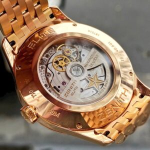 3 Zenith Captain Moonphase 18k Rose Gold 18214069102M2140