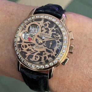 3 Zenith El Primero Love Open Heart 18k Rose Gold 18.1230.4021
