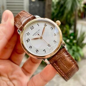 4 Montblanc Star Legacy Automatic 117577 Bezel 18k