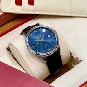4 Omega DeVille Prestige Blue Co-Axial 424.13.40.21.03.001