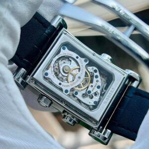 4 Pierre DeRoche SplitRock Chronograph Concentrique Silver