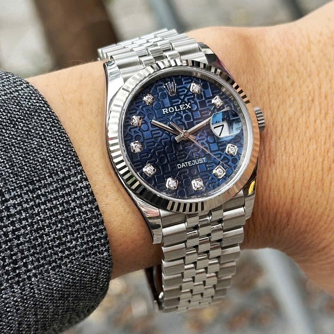 4 Rolex DateJust 126334 Blue Jubilee Automatic 36mm 4 Rolex DateJust 126334 Blue Jubilee Automatic 36mm