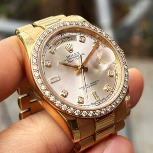 4 Rolex Day-Date 118238 18K Gold Diamond Automatic