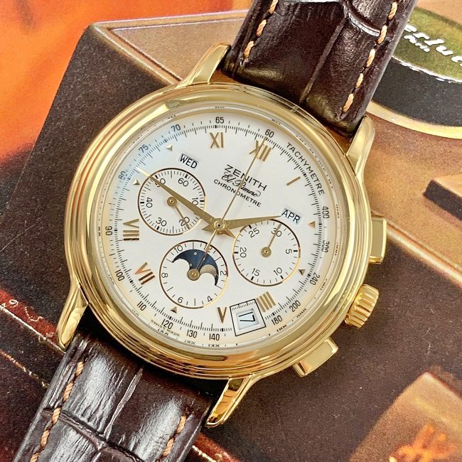 4 Zenith El Primero Chronograph 18K 300240410 4 Zenith El Primero Chronograph 18K 300240410