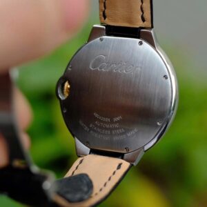 5 Cartier Ballon Bleu Chocolate Dial Demi 18K Rose Gold W6920032