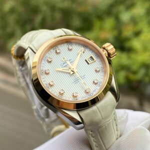 5 Omega Aqua Terra Mother of Pearl Diamond 231.23.30.20.55.001