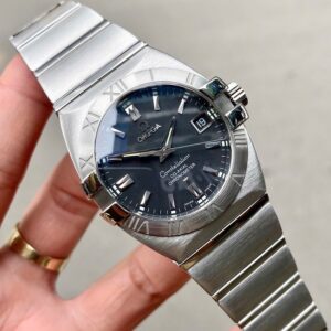 5 Omega Constellation 123.10.35.20.01.001 Co‑Axial Black 35mm