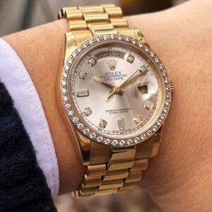 5 Rolex Day-Date 118238 18K Gold Diamond Automatic