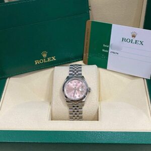 5 Rolex Lady-DateJust 279174 Bezel 18k Jubilee