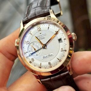 5 Zenith Dual Time 18K Rose Gold 18.1125.68202.C490 Automatic