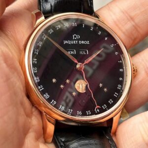 6 Jaquet Droz The Eclipse MoonPhase Black Enamel J012633202