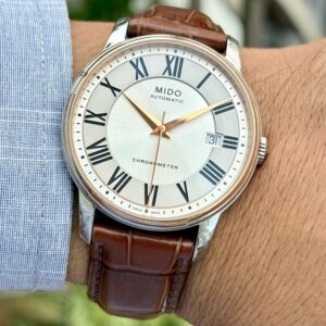 6 Mido Baroncelli Automatic M010.408.46.033.29 18k Bezel6 Mido Baroncelli Automatic M010.408.46.033.29 18k Bezel
