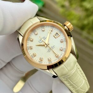 7 Omega Aqua Terra Mother of Pearl Diamond 231.23.30.20.55.001