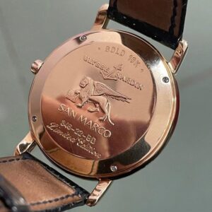 7 Ulysse Nardin San Marco Big Date 18k Rose Gold 346-22