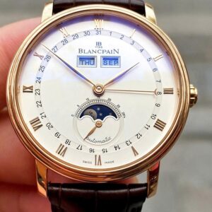 1 Blancpain Villeret Complete Calendar 6263-3642-55 18k Rose Gold