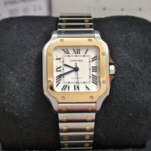 1 Cartier Santos De Cartier Medium Two-Tone W2SA0007