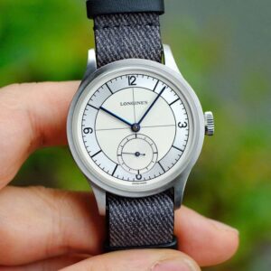 1 Longines Heritage Classic L2.828.4.73.2 Sector Dial 38.5mm
