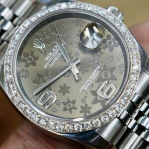 1 Rolex Oyster Perpetual DateJust 116234 Brown Floral