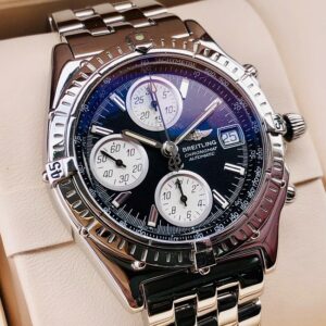 2 Breitling A13050.1 Chronomat Chronograph Black Bezel Diver