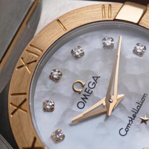 2 Omega Constellation 12320246055002 Demi 18k Gold