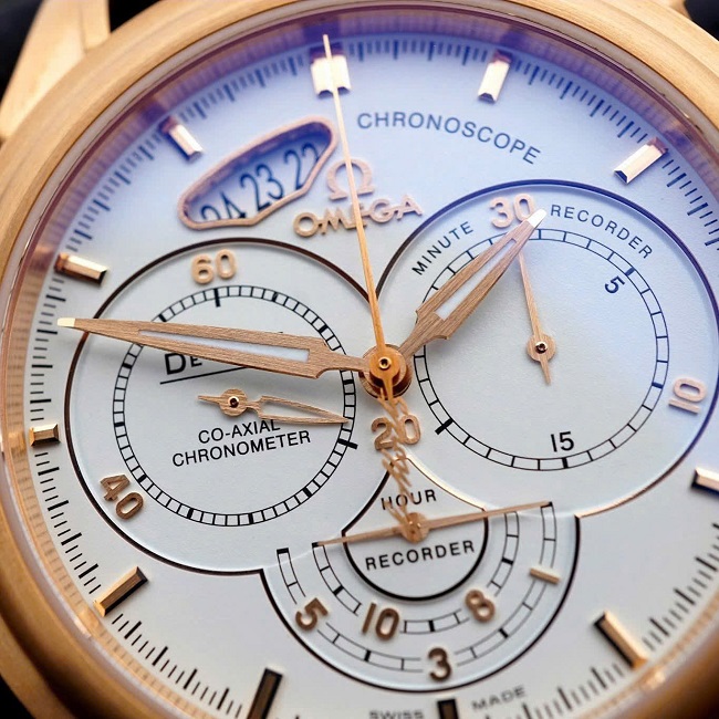 2 Omega DeVille Chronoscope Chronograph 422.53.41.50.04.001 2 Omega DeVille Chronoscope Chronograph 422.53.41.50.04.001