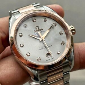 2 Omega Seamaster Aqua Terra Diamond 220.20.38.20.56.002