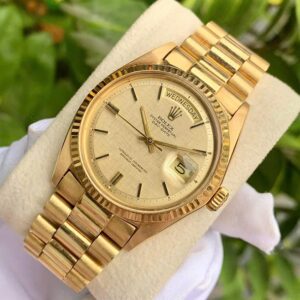 2 Rolex Day Date 1803 18k Gold Automatic 36mm