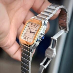 3 Cartier Santos De Cartier Medium Two-Tone W2SA0007