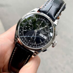 3 Longines Heritage Chronograph Black L2.747.4.52.4 Automatic