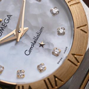 3 Omega Constellation 12320246055002 Demi 18k Gold