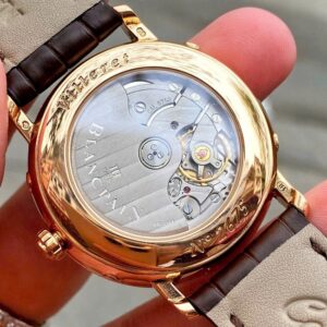 4 Blancpain Villeret Complete Calendar 6263-3642-55 18k Rose Gold